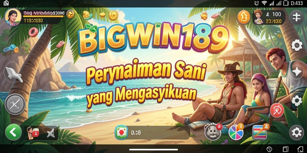 Tangkapan layar utama dari BIGWIN189 menampilkan gameplay menyenangkan dan penuh warna.