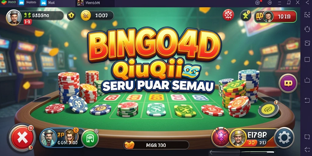 Tampilan gameplay seru dari BINGO4D