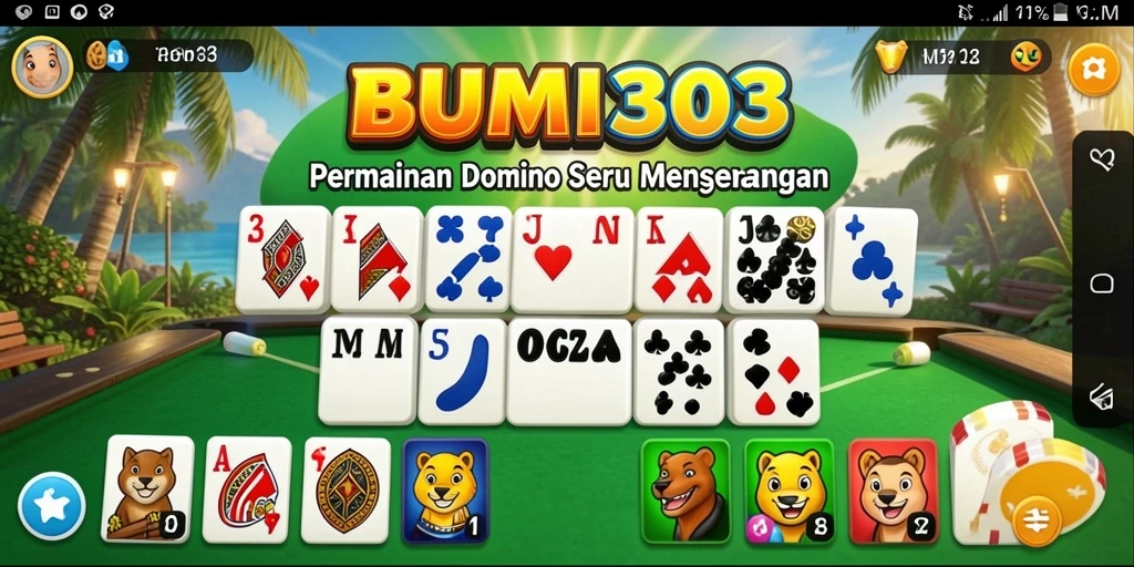 Tampilan gameplay seru BUMI303 dengan grafik menarik.