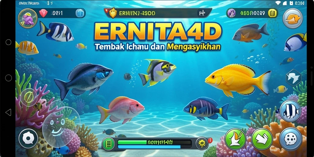 Tampilan gameplay Tembak Ikan yang penuh aksi dan menegangkan.