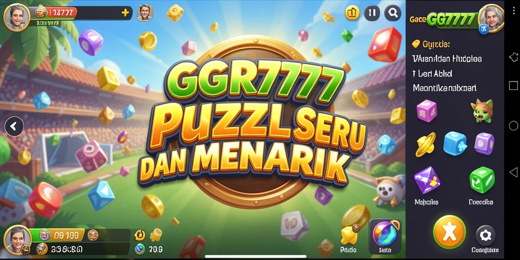 Tampilan gameplay GGR7777 yang menarik dan penuh warna