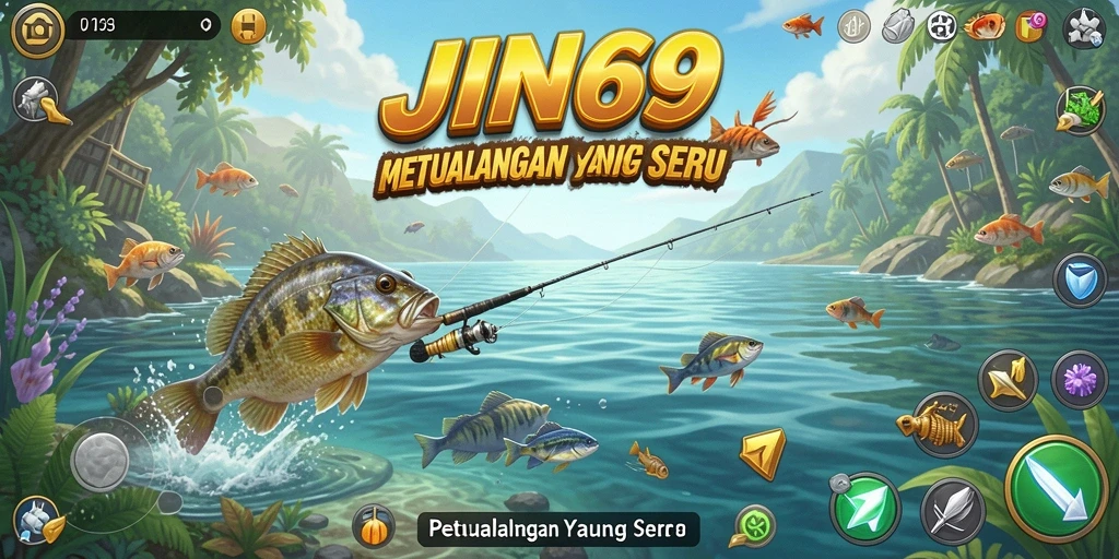 Tampilan tangkapan ikan yang menakjubkan di JIN69