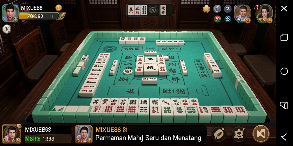 Gameplay menarik dari MIXUE88 dengan tema Mahjong.