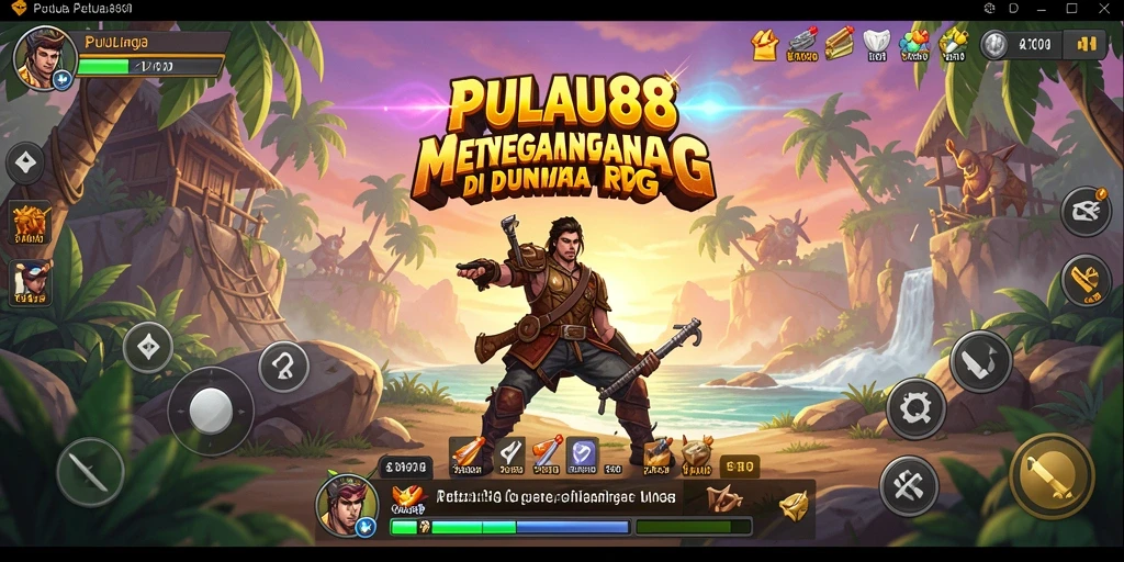 Tangkapan layar mendebarkan dari gameplay RPG PULAU88 yang penuh aksi.