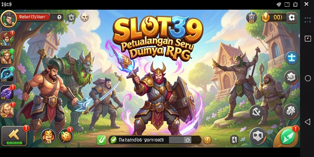 Gameplay menarik dari SLOT39 dengan grafis RPG yang memukau.