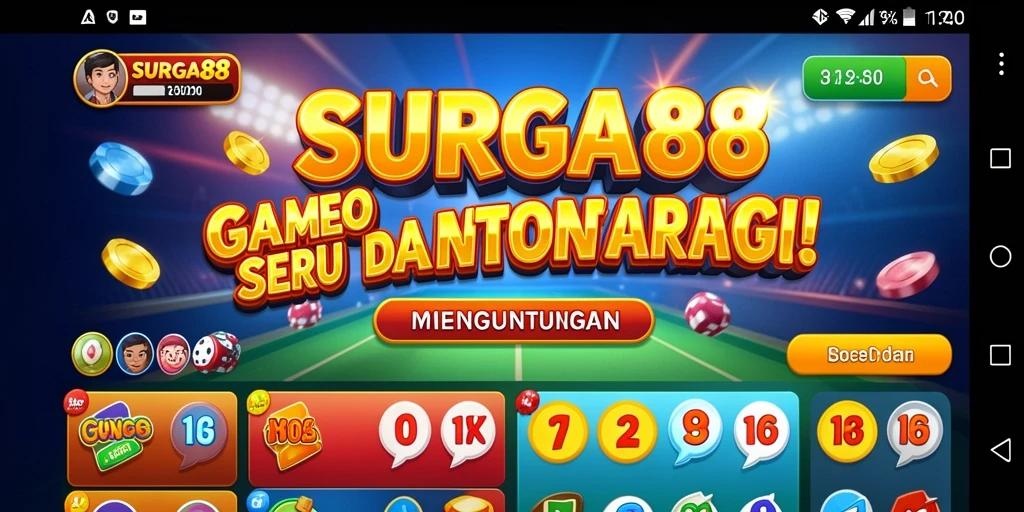Tampilan seru gameplay Bingo di SURGA88 yang mengundang keseruan.