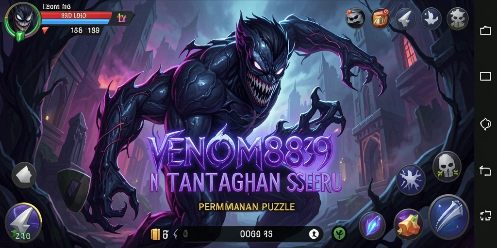 Tampilan gameplay VENOM889 yang menantang dan menarik.